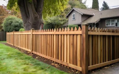 Timber fencing lower hutt